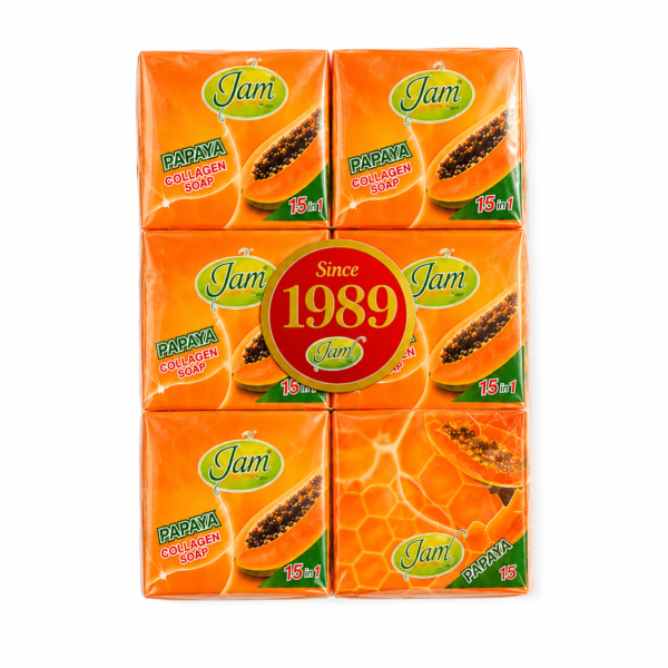Jam Papaya Collagen Soap