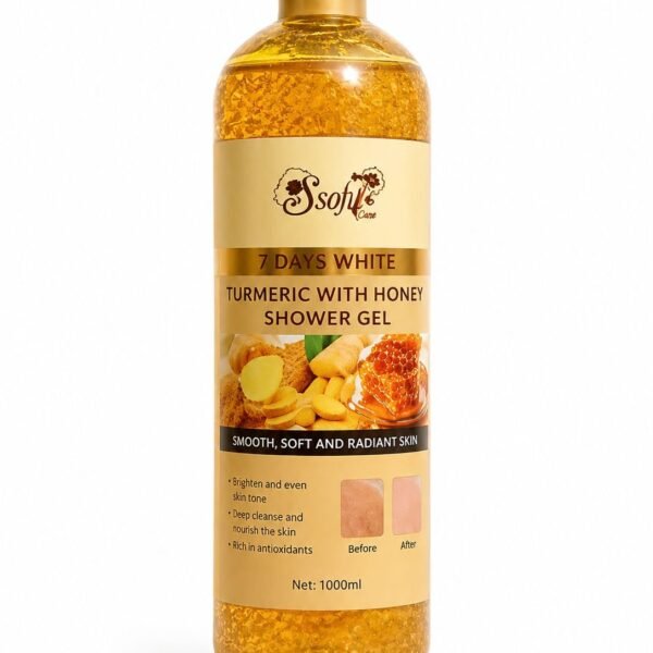 Soft 7 days White Shower Gel