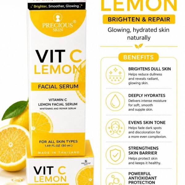 Vit C Lemon Face Cream +Serum