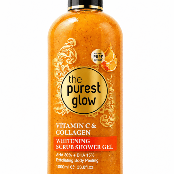 The Purest Glow Vitamin C & Collagen Whitening Scrub Shower Gel
