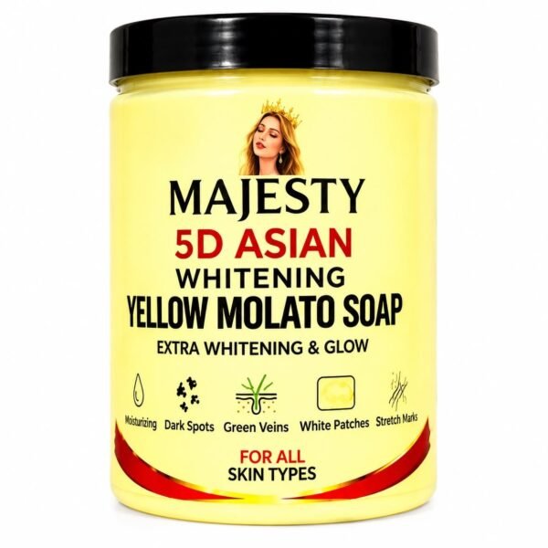 Majesty 5D Asian Whitening Yellow Molato Soap